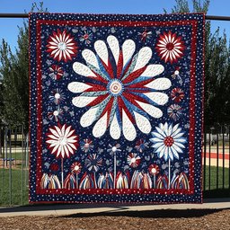Independence Blaze Quilted Blanket NCU0PT4491