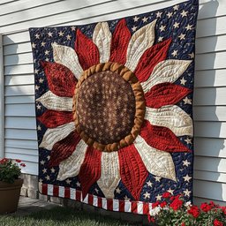 Sunflower Valor Quilted Blanket NCU0NT7077