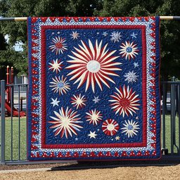 Liberty Lights Quilted Blanket NCU0PT4492