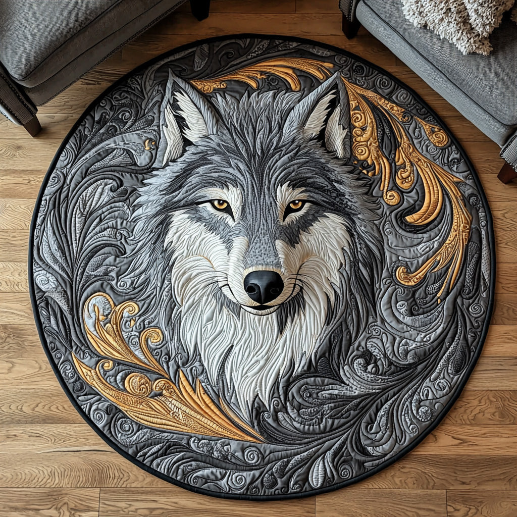 Alpha Trail Quilted Round Mat NCU0DV6520