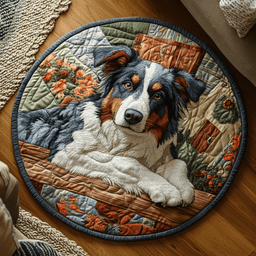 Aussie Whirlwind Quilted Round Mat NCU0DV4376