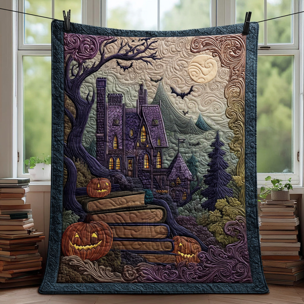 Pumpkin Whisper Quilted Blanket NCU0DV6379