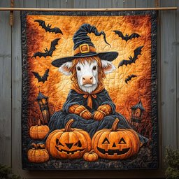 Trick or Treat Quilted Blanket NCU0NT359