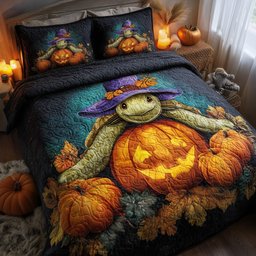 Turtle 3-Piece Quilted Bedding Set GFTONT2939