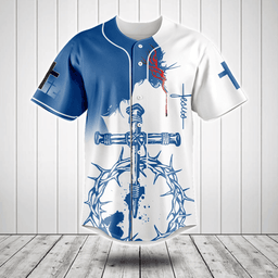 Fully Vaccinated The Blood Of The Jesus Baseball Jersey Shirt