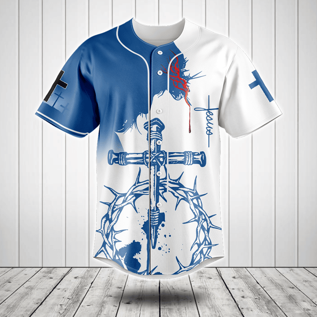 Fully Vaccinated The Blood Of The Jesus Baseball Jersey Shirt