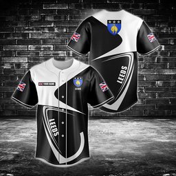 Customize Leeds Shield Baseball Jersey Shirt
