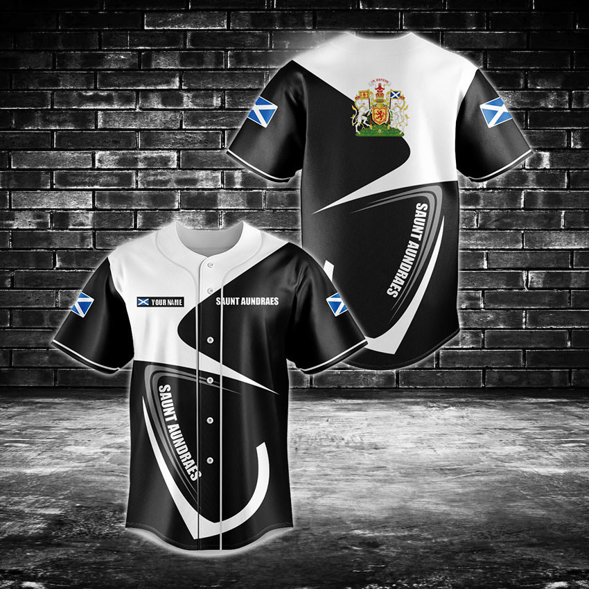 Customize St Andrews Baseball Jersey Shirt