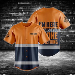 Customize Mechanic Safety Baseball Jersey Shirt
