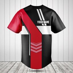 Customize Poland Flag Speed Style Baseball Jersey Shirt