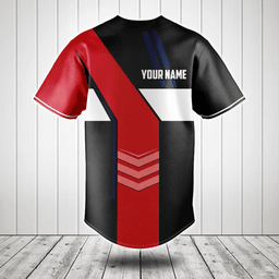 Customize France Flag Speed Style Baseball Jersey Shirt