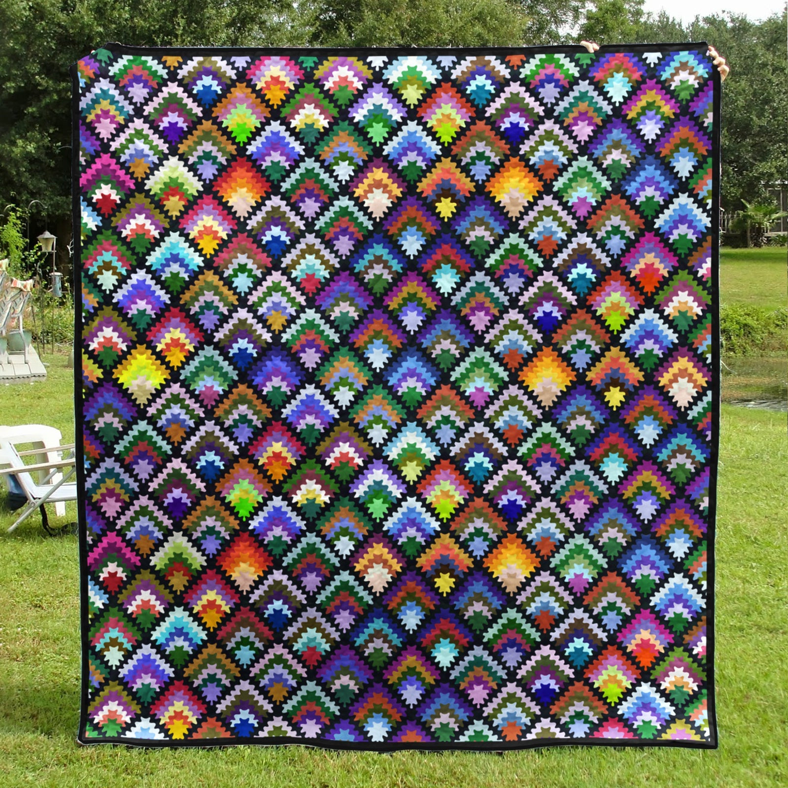 Crochet Quilt Blanket MT270501A