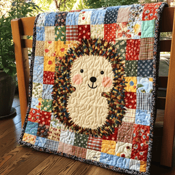 Hedgehog DAI111124498 Quilt Blanket