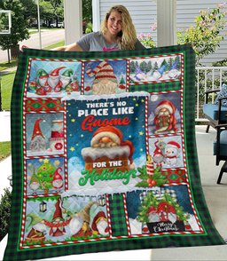 Gnome For The Holidays Quilt Blanket TM021106