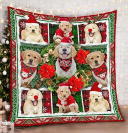 Golden Retriever ND211004 Quilt Blanket