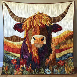 Highland Cow DAI111124433 Quilt Blanket