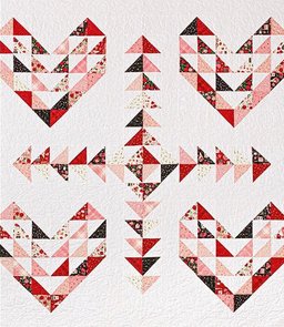 Heart Quilt Blanket JP170101