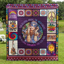 Hippie Mandala Quilt Blanket TL300602Y
