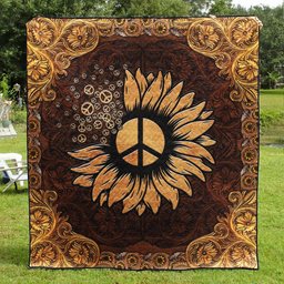 Hippie Sunflower Quilt Blanket TL170602Y