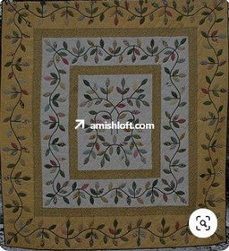 Leaves CLA1710407Q Quilt Blanket
