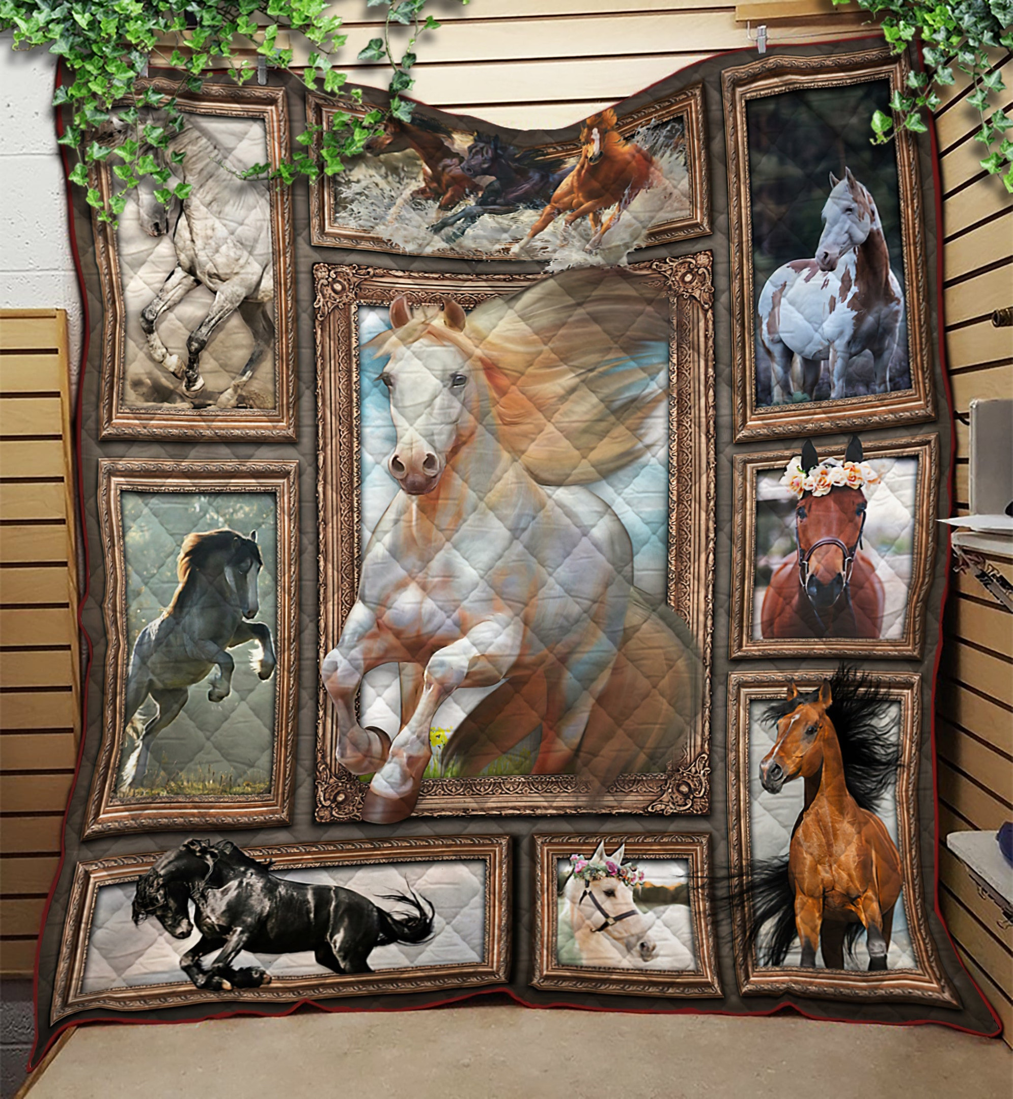 Horse Lover HM031106D Quilt Blanket