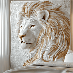 Majestic Lion TAI111124274 Quilt Blanket