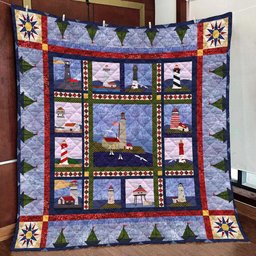 Lighthouse Quilt Blanket HM281002T