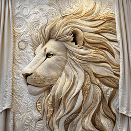 Majestic Lion TAI111124263 Quilt Blanket