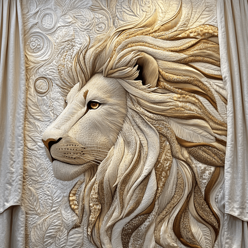 Majestic Lion TAI111124263 Quilt Blanket