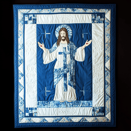Jesus Christ DAI111124494 Quilt Blanket