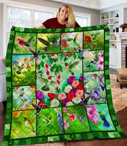 Hummingbird Quilt Blanket HN291001T