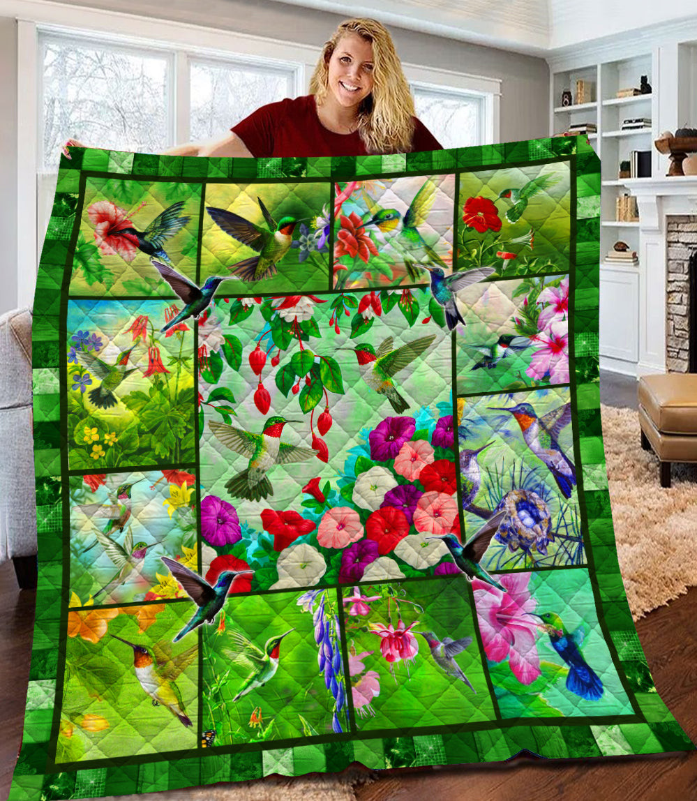Hummingbird Quilt Blanket HN291001T