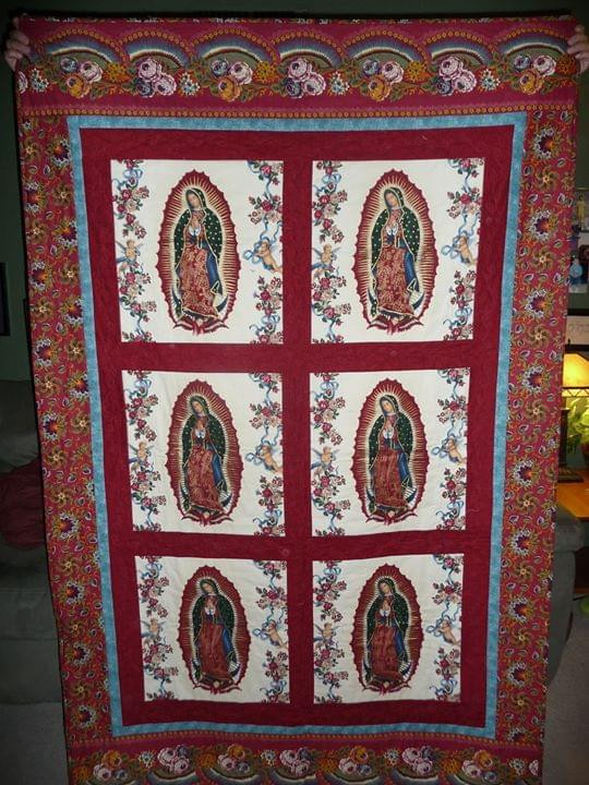 Beautiful Lady Of Guadalupe Quilt Blanket TM261001