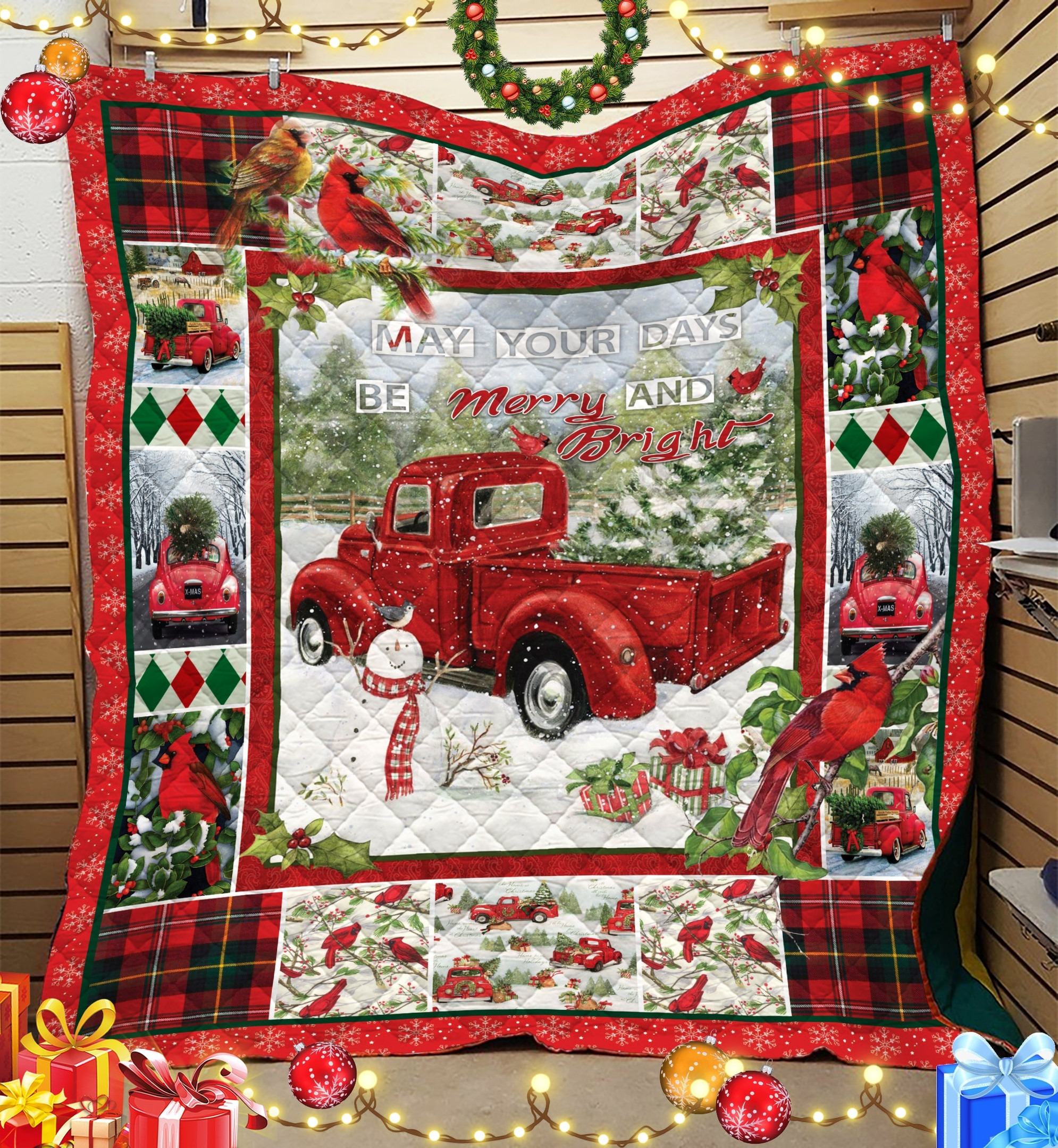 Christmas Quilt Blanket HM291001T