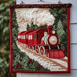 Christmas Train DAI141124548 Quilt Blanket