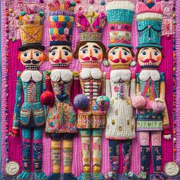 Christmas Nutcracker TAI141124465 Quilt Blanket