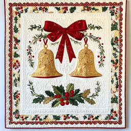 Christmas Bell DAI141124539 Quilt Blanket