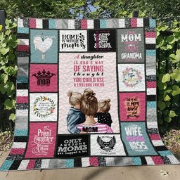 Mom QN190709B Quilt Blanket