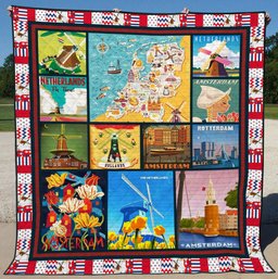Netherlands LI0507012A Quilt Blanket