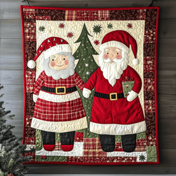 Mr And Mrs Claus DAI111124524 Quilt Blanket