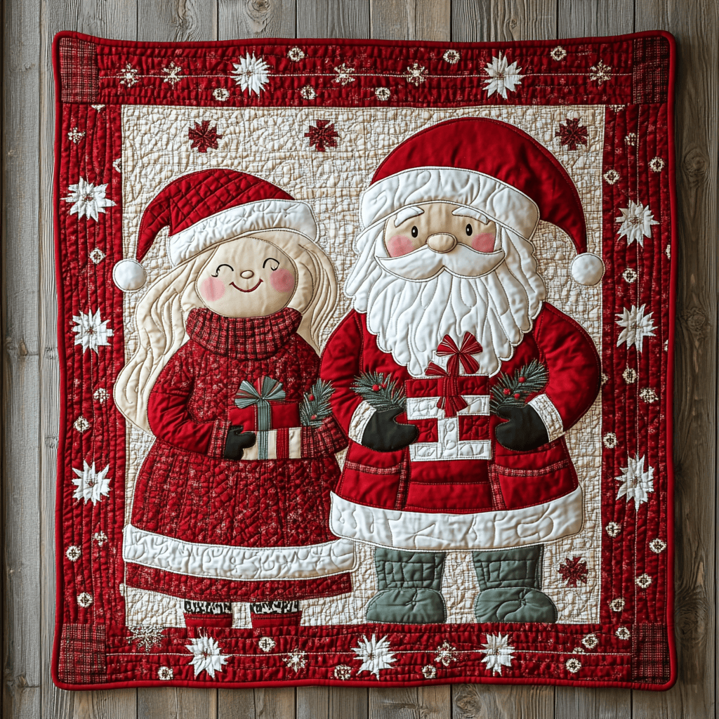 Mr And Mrs Claus DAI111124526 Quilt Blanket