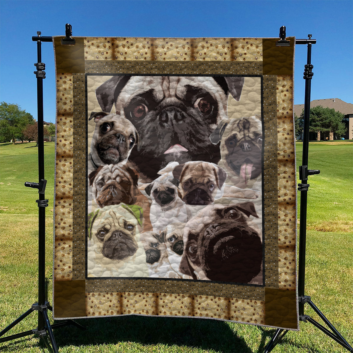 Pug YH2510255 Quilt Blanket