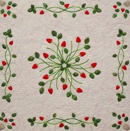 Strawberry CLA1710543Q Quilt Blanket