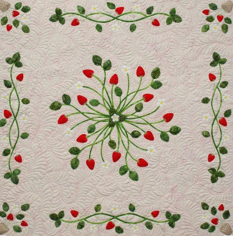 Strawberry CLA1710543Q Quilt Blanket