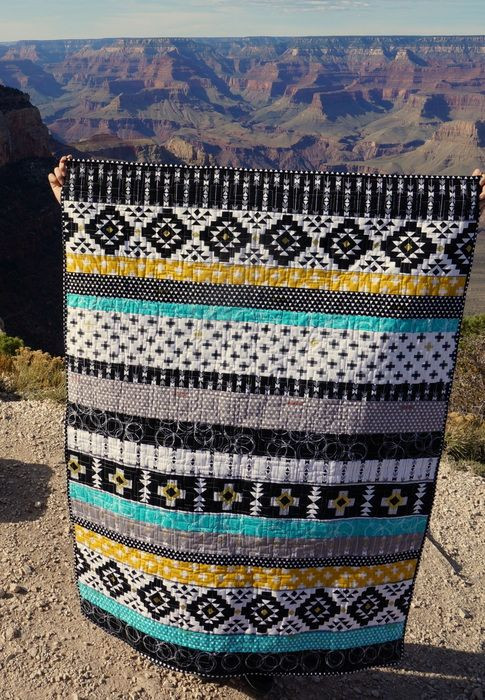 Strip CLA150653 Quilt Blanket