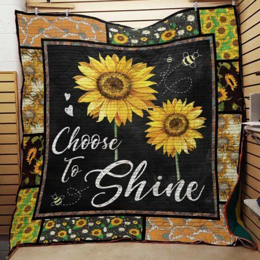 Sunflower CLH0611216Q Quilt Blanket