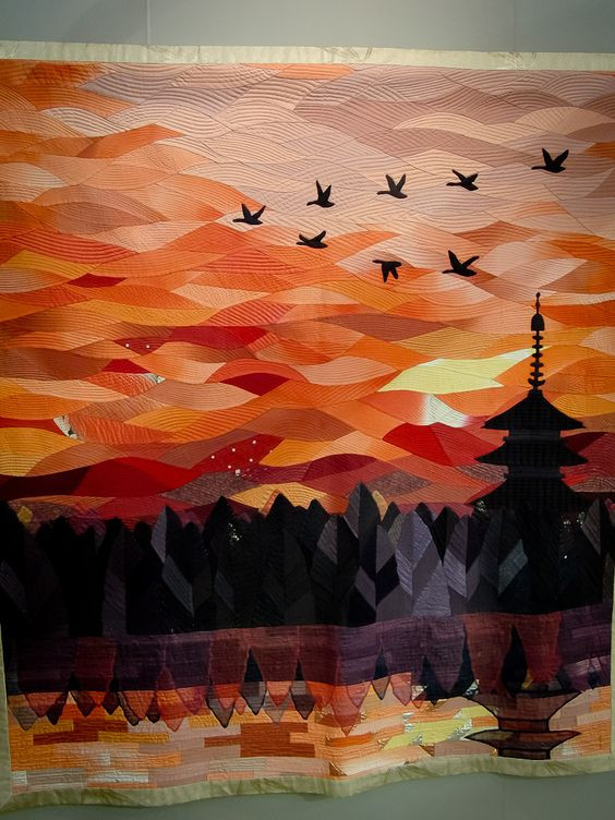 Sunset CLA0211779Q Quilt Blanket