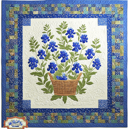 Texas Bluebonnet DAI111124450 Quilt Blanket