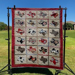Texas TD2709576 Quilt Blanket