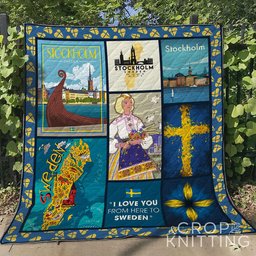 Sweden NG270618B Quilt Blanket